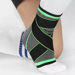 🏆Tobillera de Compresión Deportiva - Soporte Elástico Ajustable para Lesiones y Alto Rendimiento 🏃♂️💪