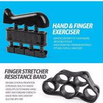 Kit Ejercitador de Mano 6 Piezas - Fortalecimiento, Rehabilitación y Terapia Completa 💪🖐️