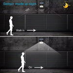 Pack 4 Lámparas Solares LED Exterior con Sensor de Movimiento - 30 LED 400 Lúmenes IP65 ☀️💡
