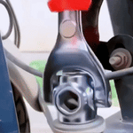Gray helmet for bikers