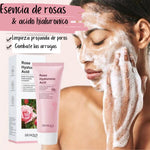 Jabón Facial Rosas y Ácido Hialurónico BIOAQUA - Hidratación Profunda