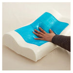 😴 Almohada Ergonómica Memory Foam con Gel Termorregulador