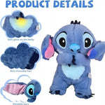 💙 PELUCHE STITCH INTERACTIVO CON RESPIRACIÓN Y SONIDO - ¡CALMA A TU BEBÉ AL INSTANTE