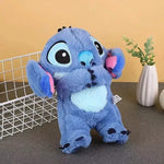 💙 PELUCHE STITCH INTERACTIVO CON RESPIRACIÓN Y SONIDO - ¡CALMA A TU BEBÉ AL INSTANTE