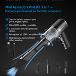 Mini Aspiradora - Potencia y Accesorios
